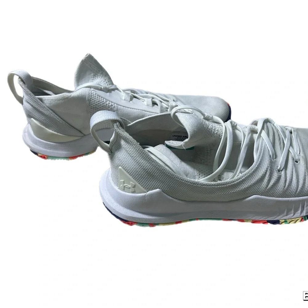 White Under Armour Curry 5 - Picture 4 of 4